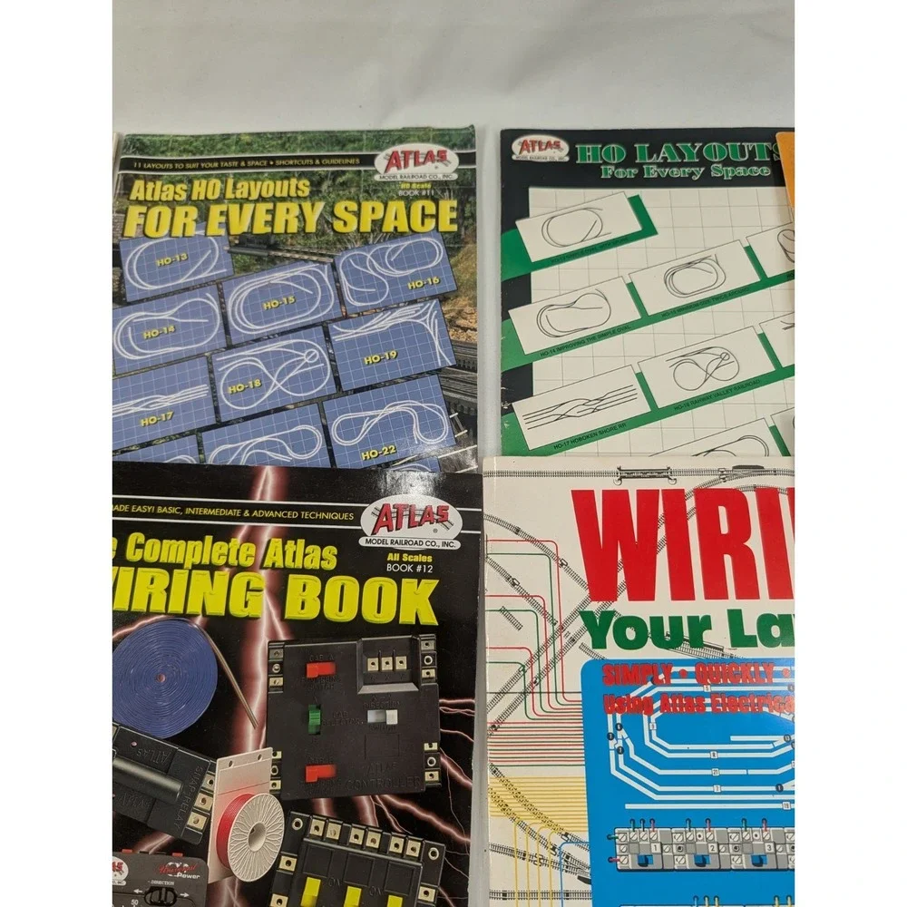 AMERICAN FLYER,LIONEL ATLAS AND MORE‎ PAPERBACK TRAIN BOOKS 12 Total